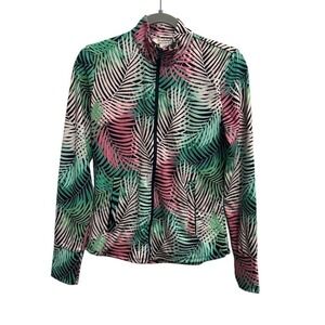 Tommy‎ Bahama size Small Active Shirt Zip Up w/Pockets Jacket/Coat Golf & Tennis